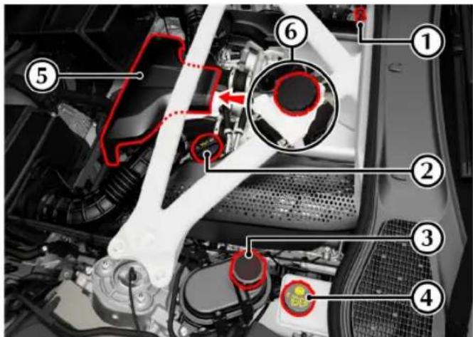 Aston Martin DB11 (2021) - Vérification des fluides et capacités - 2