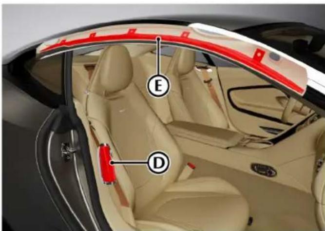 Aston Martin DB11 (2021) - Airbags - 2