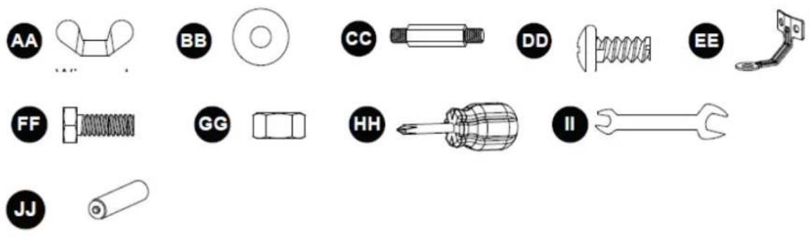 Uniprodo UNI_GPH_01 - DALIŲ SCHEMA - 2