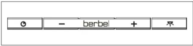 BERBEL Smartline BKH 80 ST GM P - Panneau de commande - 1