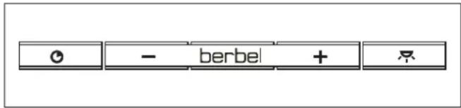 BERBEL Smartline BKH 80 ST GM P - Bedienfeld - 1