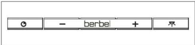 BERBEL Smartline BKH 80 ST GM P - Bedieningspaneel - 1