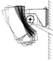 OPTEX SIP100 - 4-1 Parametre de la ZONE de détection principale - 2