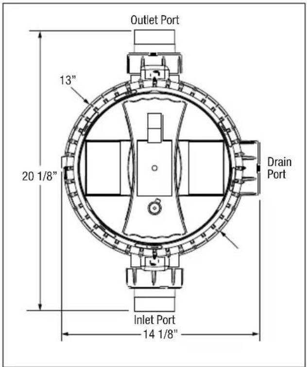 Jandy CS100 - Dimensions - 2