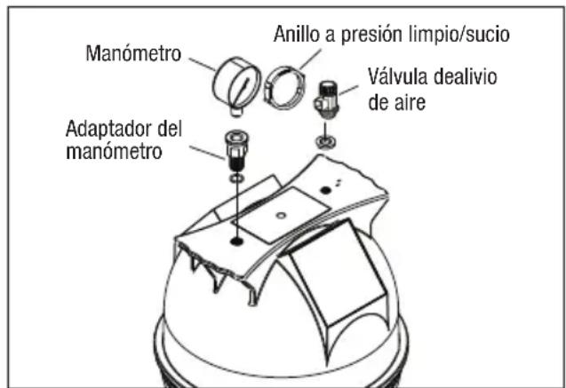 Jandy CS100 - Preparación del filtro - 1