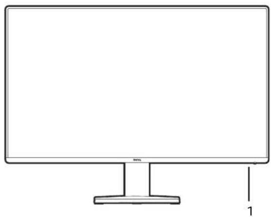 BENQ GW2491 - Vue avant - 1