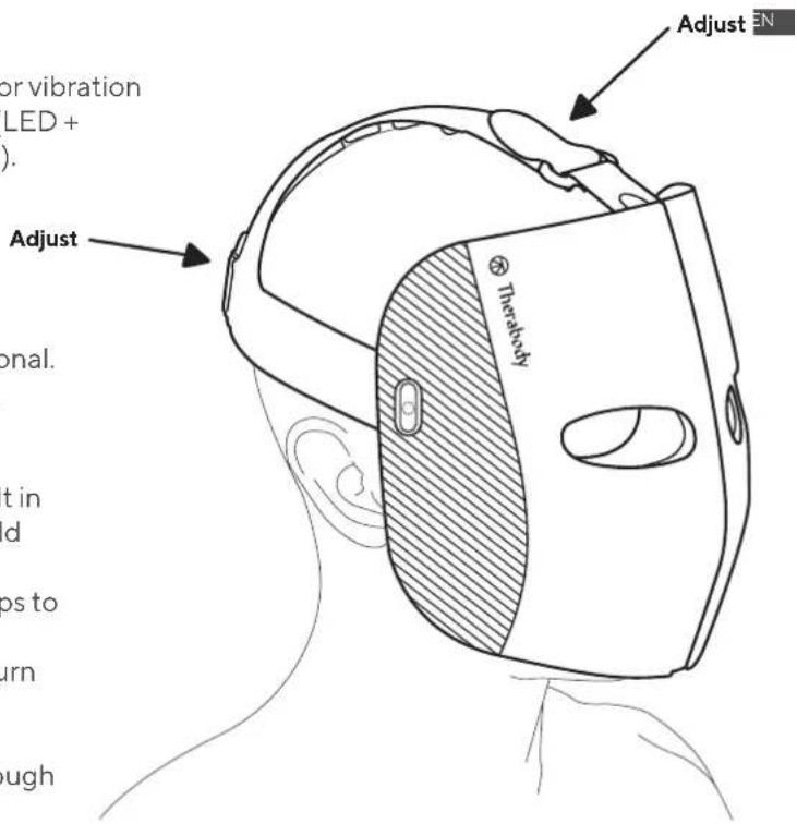 THERABODY TheraFace Mask - Basic getting started steps: - 1
