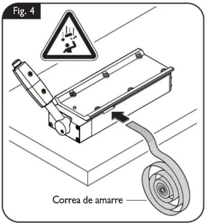 Fig. 4 Correa de amarre