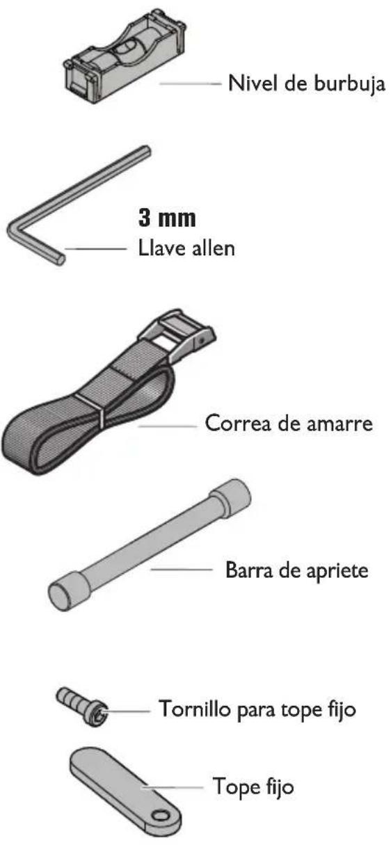 Fein VersaMAG - Accesorios incluidos en el suministro (Figura 17). - 1