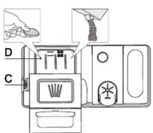 WHIRLPOOL WH3ID10BS7SA0 - PAFYLDNING AF OPVASKEMIDDEL - 1