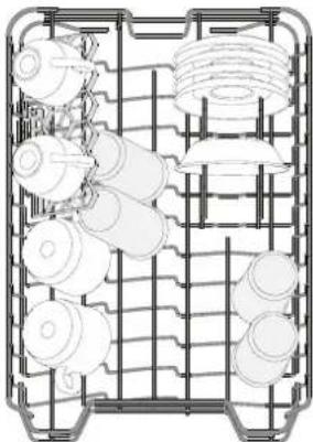 WHIRLPOOL WH3ID10BS7SA0 - UPPER RACK - 1