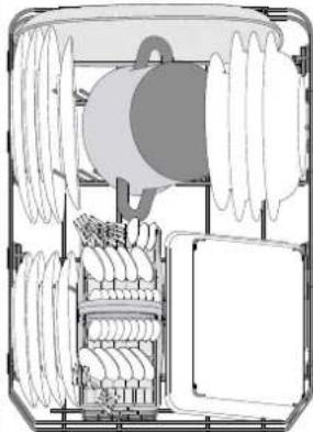WHIRLPOOL WH3ID10BS7SA0 - NEDERSTE KURV - 1