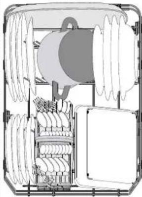 WHIRLPOOL WH3ID10BS7SA0 - LOWER RACK - 1