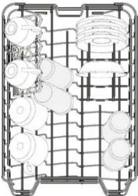 WHIRLPOOL WH3ID10BS7SA0 - PANIER SUPÉRIEUR - 1
