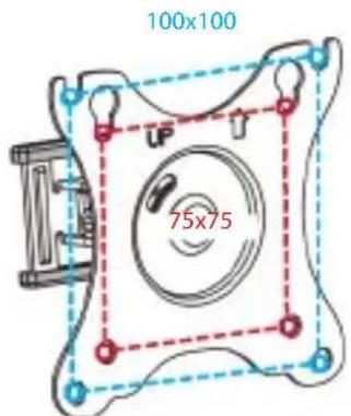 StarTech.com 2MC1SMONITORSTAND - Sélection du modèle de montage VESA approprié - 1