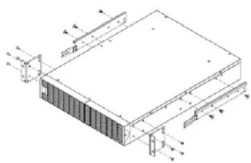 Middle Atlantic UPSOLEBPR1 - Rackmount Installation - 2