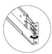 Middle Atlantic UPSOLEBPR1 - Sliding Out the Battery Pack from the Rackrail - 1