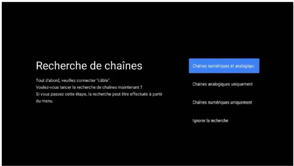 THOMSON 32HA4M44 - Réglage de la chaîne TV - 2
