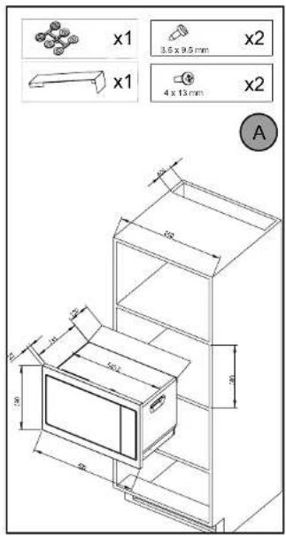 SAUTER SMS7140B - Choix de l'emplacement et encastrement - 1