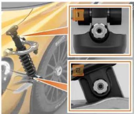 McLaren 620R (2020) - Amortisseurs - 1