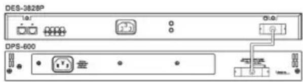 D-LINK DPS500DC - 交换器的連接 - 2