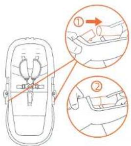 Baby Trend Passport Switch 6in1 - DESMONTAJE RUEDA DELANTERA - 3