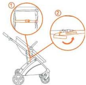 Baby Trend Passport Switch 6in1 - ADVERTENCIA: La posición erguida se debe usar únicamente para un niño de al menos 6 meses. - 1