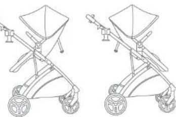 Baby Trend Passport Switch 6in1 - ADVERTENCIA: Evite una lesión grave por caídas o resbalones, siempre use el arnés de la Sillita para el automóvil. - 3