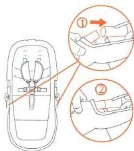 Baby Trend Passport Switch 6in1 - ATTACHING THE SEAT - 3