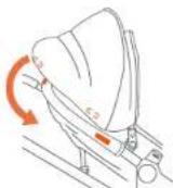 Baby Trend Passport Switch 6in1 - CUBIERTA REMOVIBLE - 2