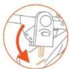 Baby Trend Passport Switch 6in1 - DESMONTAJE RUEDA DELANTERA - 1