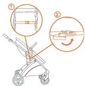 Baby Trend Passport Switch 6in1 - TO ADJUST SEAT - 4