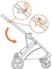 Baby Trend Passport Switch 6in1 - PARA DESPLEGAR EL CARRITO - 2