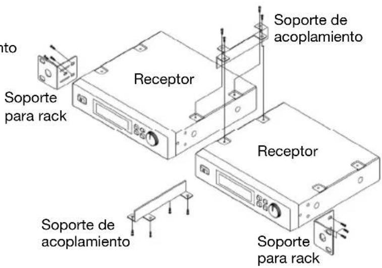 ALTO Radius 200L - Optional: Conecte las piezas y/o antenas para montaje en rack - 1