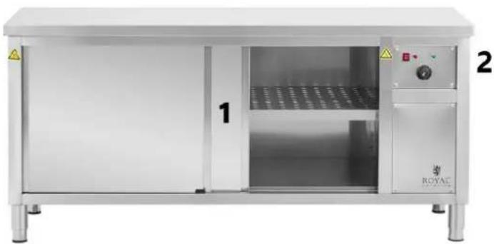 Royal Catering RCWC70140 - Descripción del dispositivo - 1