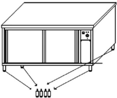 Royal Catering RCWC70140 - Asamblarea dispositivului - 1