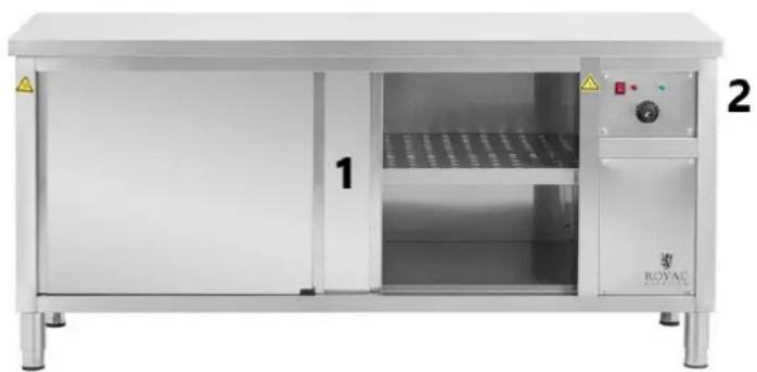 Royal Catering RCWC70140 - Description de l'appareil - 1