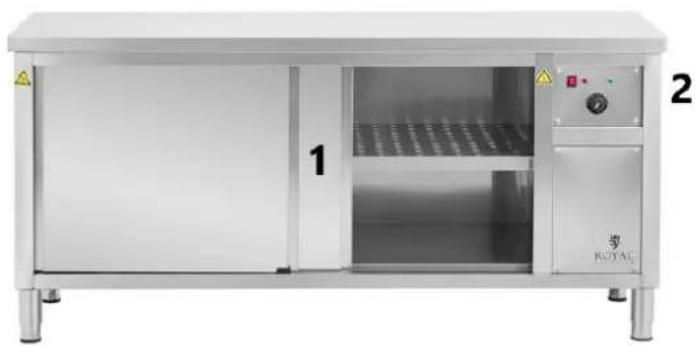 Royal Catering RCWC70140 - Popis zariadenia - 1