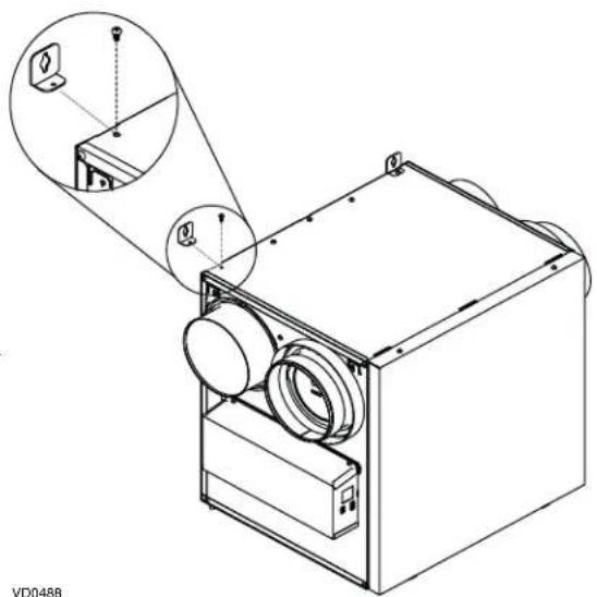 vänEE V160E75RS - Installé au mur : - 1