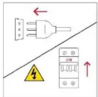 ROSIERES RO6S3B3YTB - Sostituzione della lampadina in alto: - 6