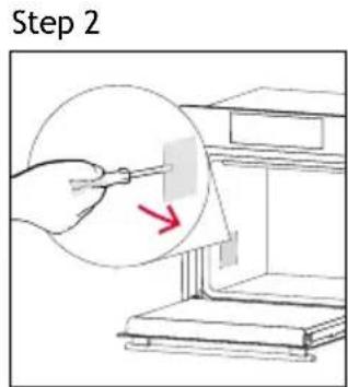 ROSIERES RO6S3B3YTB - Changing the lateral bulb: - 3