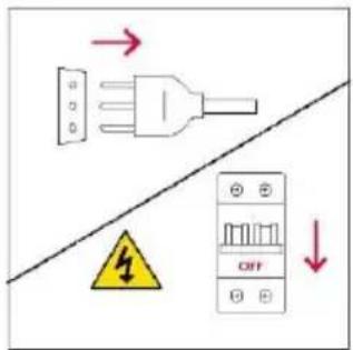 ROSIERES RO6S3B3YTB - Sostituzione della lampadina in alto: - 1