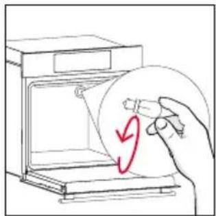 ROSIERES RO6S3B3YTB - Changing the bulb on top: - 3