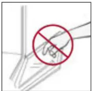 ROSIERES RO6S3B3YTB - OUTSIDE THE OVEN: removal and cleaning the glass door - 5