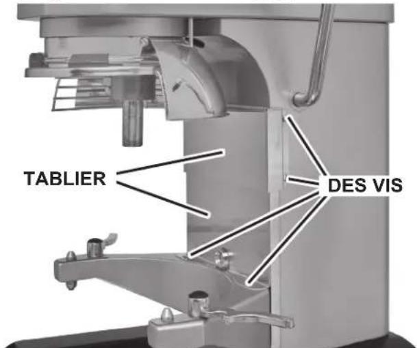 Centerline HMM10 - Réglage de la distance de dégagement du bol/agitateur - 1