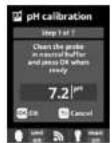 HAYWARD AquaRite Flo Advanced NG - Calibrating the pH probe: - 4
