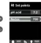 HAYWARD AquaRite Flo Advanced NG - Configuring the rX setpoint: - 3