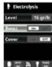 HAYWARD AquaRite Flo Advanced NG - 4b. Electrolysis / hydrolysis menu - 4