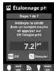 HAYWARD AquaRite Flo Advanced NG - Etalongnage de la sonde de pH : - 7