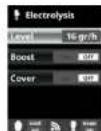 HAYWARD AquaRite Flo Advanced NG - 4b. Electrolysis / hydrolysis menu - 3